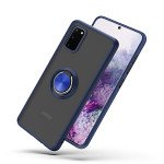 Wholesale Tuff Slim Armor Hybrid Ring Stand Case for Samsung Galaxy A01 Core (Navy Blue)